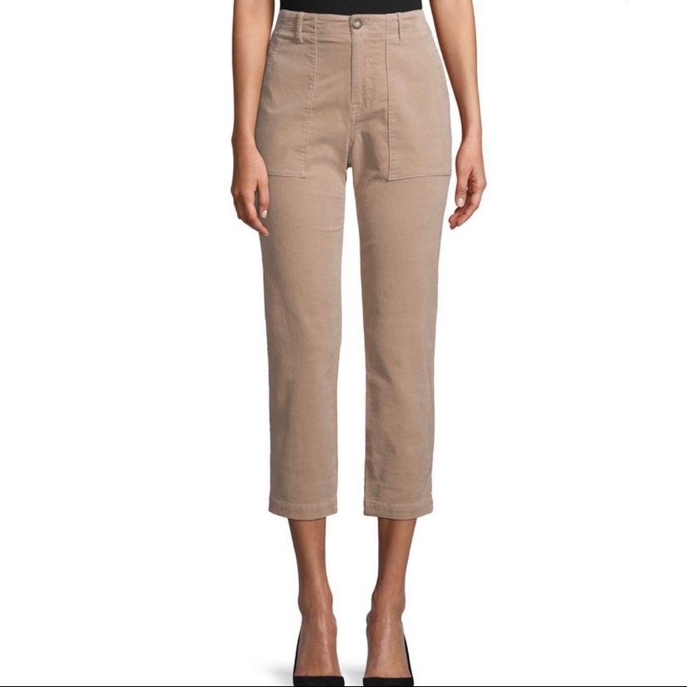NEW JOIE COTTON CHINO CROPPED PANTS